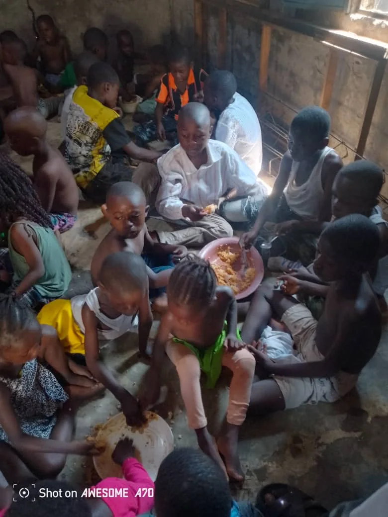 Registro da obra número 13 da MBA Maluta Foundation em Masina Mapela-Kinshasa