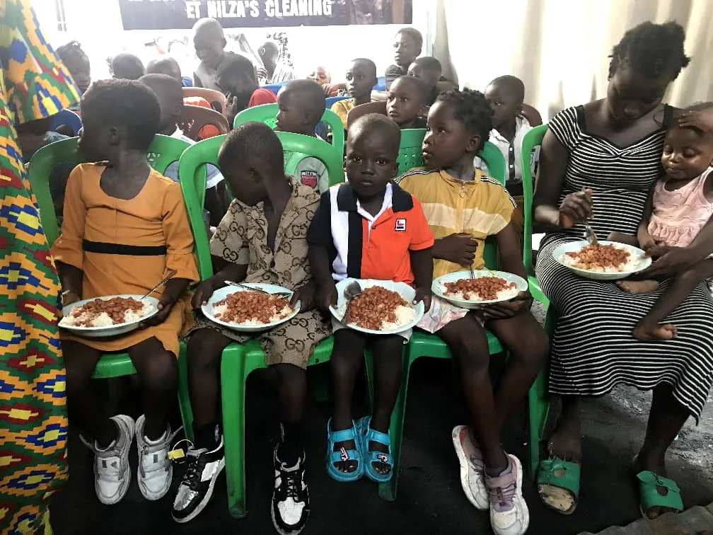 Registro da obra número 12 da MBA Maluta Foundation em Ngaba-Kinshasa